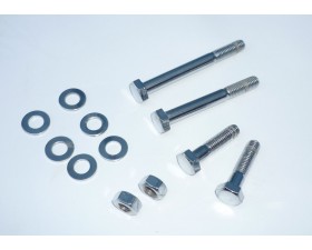 ŘÍDÍTKA - SADA ŠROUBŮ K UCHYCENÍ K BRÝLÍM - JAWA 350/634 - CHROMOVANÉ